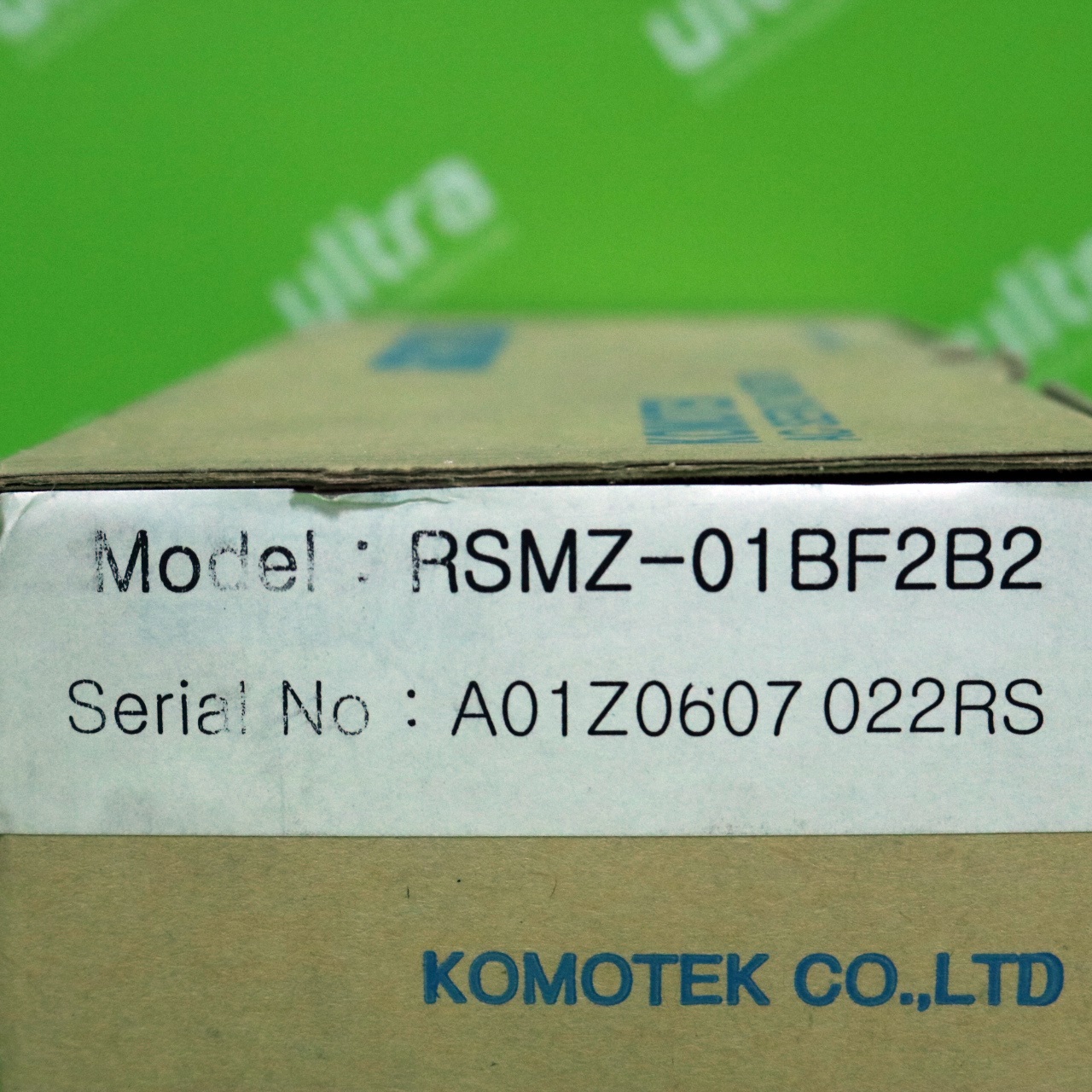 [신품] RSMZ01BF2B2 코모테크 AC 서보 모터