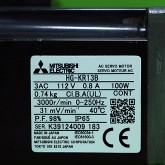 [중고] HG-KR13B 미쯔비시 서보모터 파워케이블 접촉부 파손