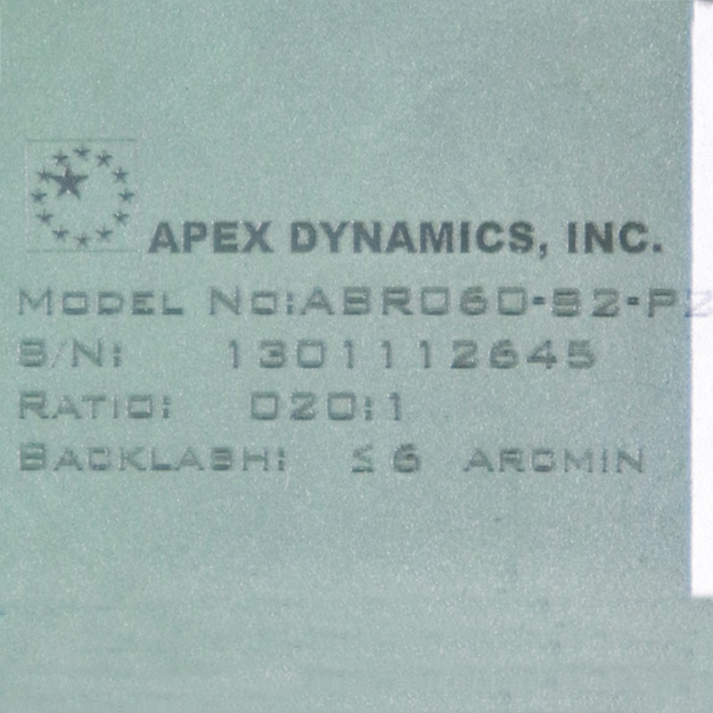 [중고] ABR060-020-S2-P2 APEX 20:1 감속기
