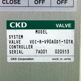 [중고] VEC-R-V90A0D1-101R CKD 밸브