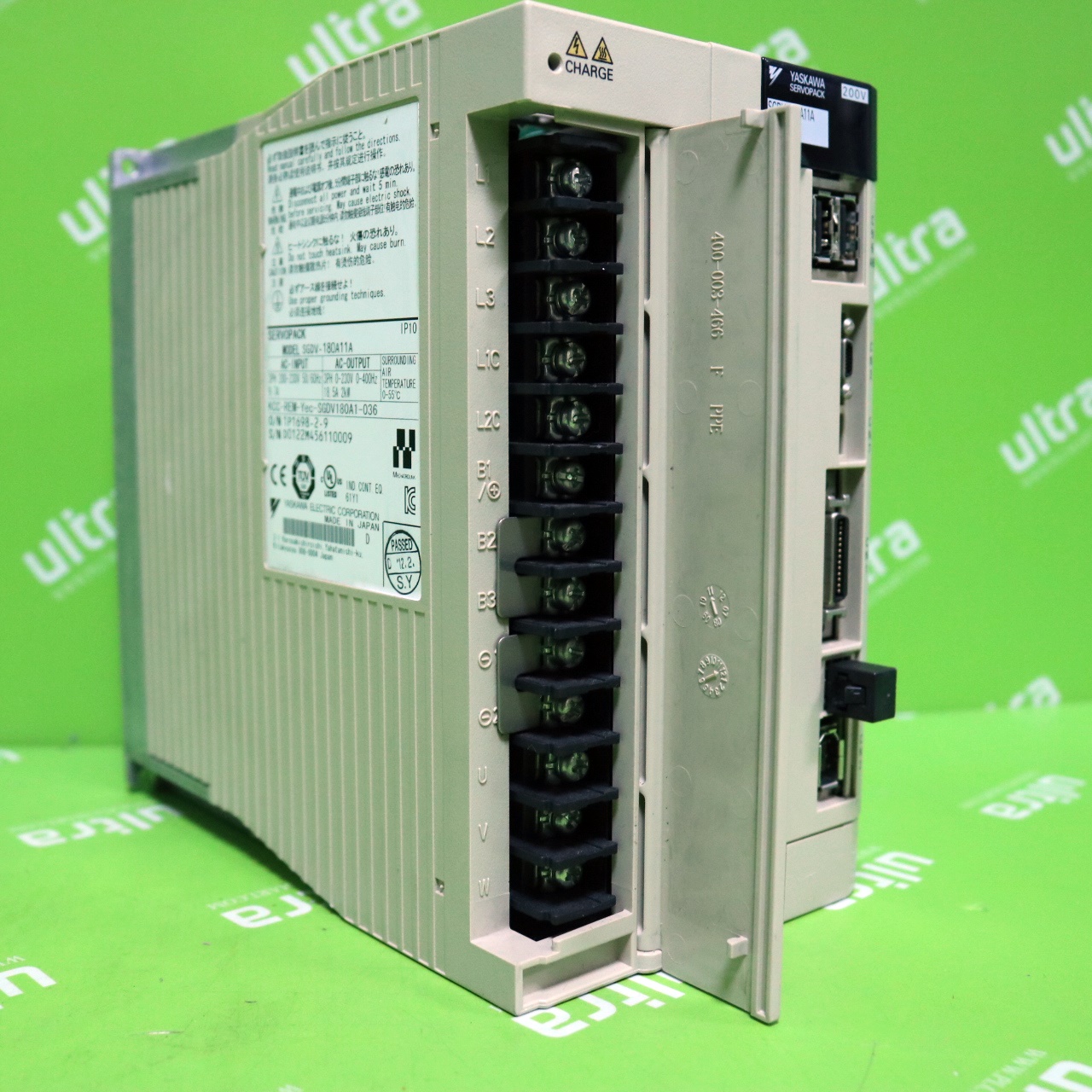 [중고] SGDV-180A11A 야스카와 전기 (YASKAWA) AC 전원 입력 서보 팩 SGDV형