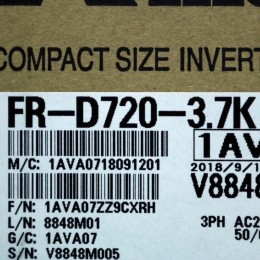 [신품] FR-D720-3.7K 미쯔비시 인버터