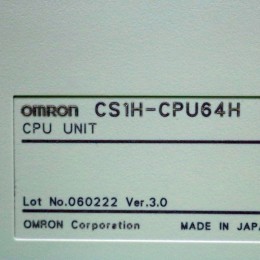 [중고] CS1H-CPU64H CPU 유닛 데이터시트