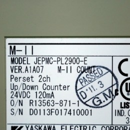 [중고] JEPMC-PL2900-E 야스까와 카운터모듈