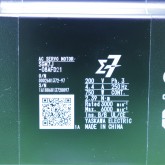 [미사용] SGM7J-08AFD61 야스까와 서보모터 SGM7J모델 회전형 서보모터