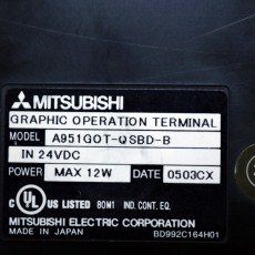 [중고] A951GOT-QSBD-B 미쯔비시 GOT-A900 시리즈 터치스크린