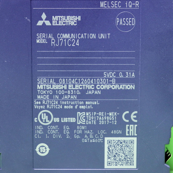 [중고] RJ71C24 MITSUBISHI R PLC 통신모듈 (납기: 전화문의)