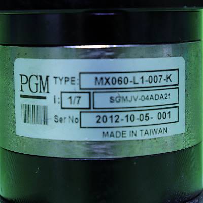 [중고] MX060-L1-007-K PGM 7:1 감속기