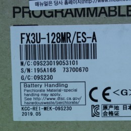 [신품] FX3U-128MR/ES-A 미쯔비시 FX피엘씨