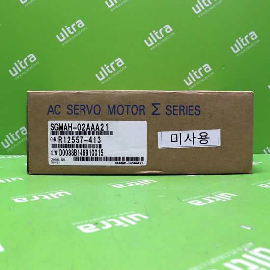 [미사용] SGMAH-02AAA21 야스까와 200W 서보 모터