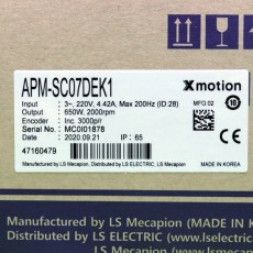 [신품] APM-SC07DEK1 LS 650W 서보모터