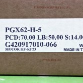 [신품] PGX62-H-5 ATG 5:1 200~400W 감속기