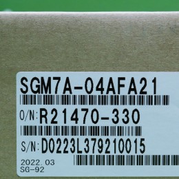 [신품] SGM7A-04AFA21 야스카와 서보 모터