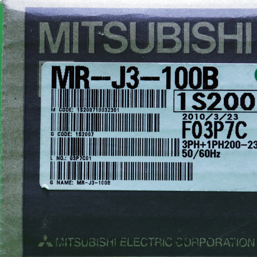 [신품] MR-J3-100B 미쯔비시 AC서보드라이브 검정박스