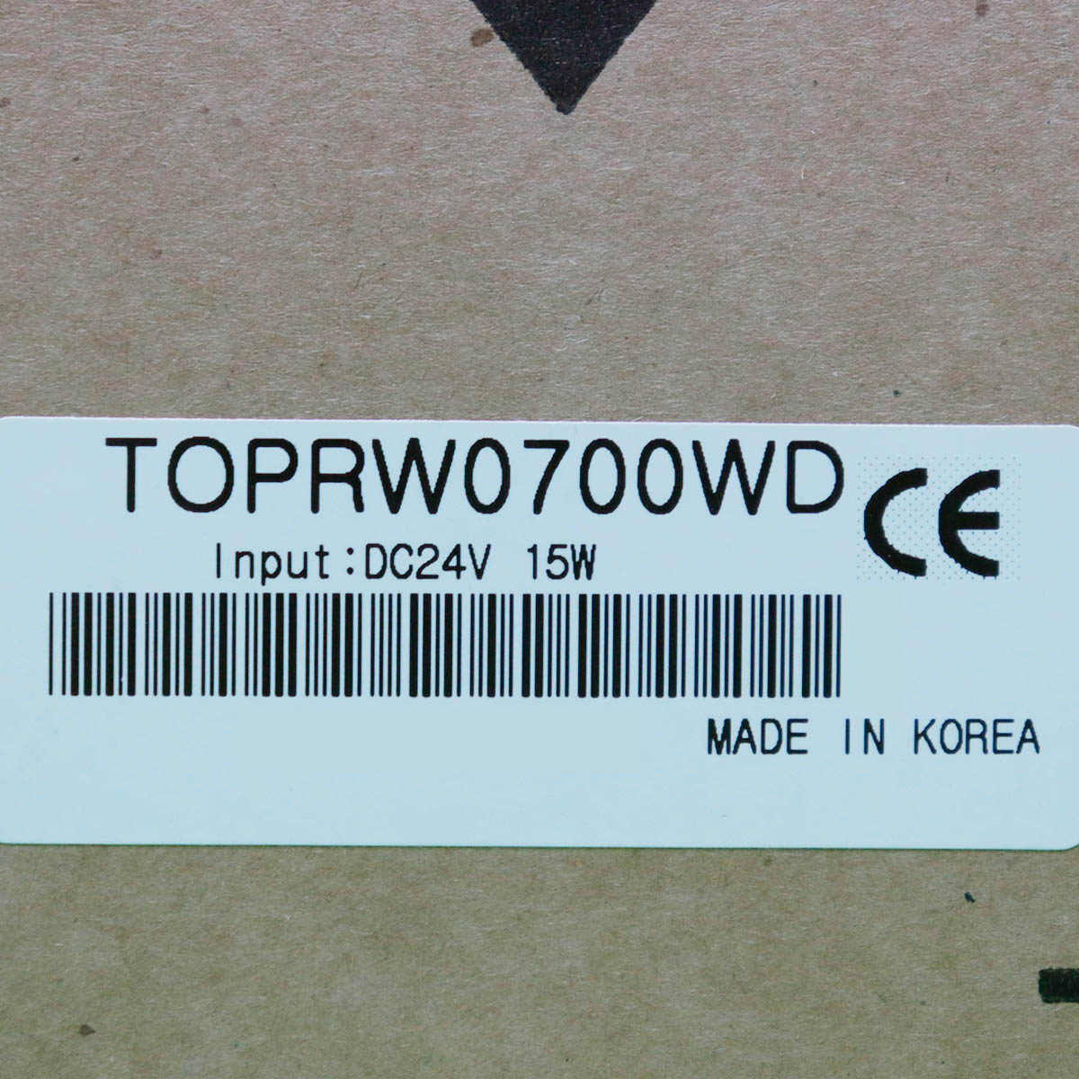 [신품] TOPRW0700WD M2I 터치스크린 (통상납기 2~3일)