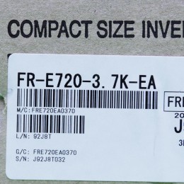 [신품] FR-E720-3.7K-EA 미쯔비시 5마력 인버터