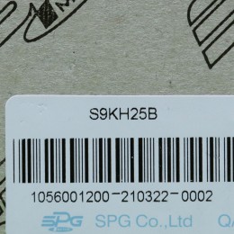 [신품] S9KH25B SPG (에스피지) 90mm 키타입 1:25 기어헤드 (통상납기 : 2주)