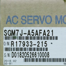[신품] SGM7J-A5AFA21 야스카와 50W 서보모터