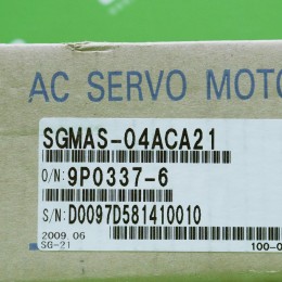 [신품] SGMAS-04ACA21 야스카와 400W 서보모터
