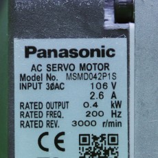 [중고] MSMD042P1S 파나소닉 0.4KW 서보모터