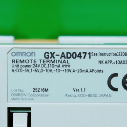 [중고] GX-AD0471 OMRON(옴론/오므론) PLC Remote Unit