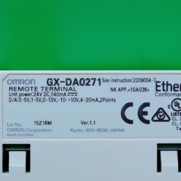[중고] GX-DA0271 OMRON(오므론/옴론) PLC Remote Unit