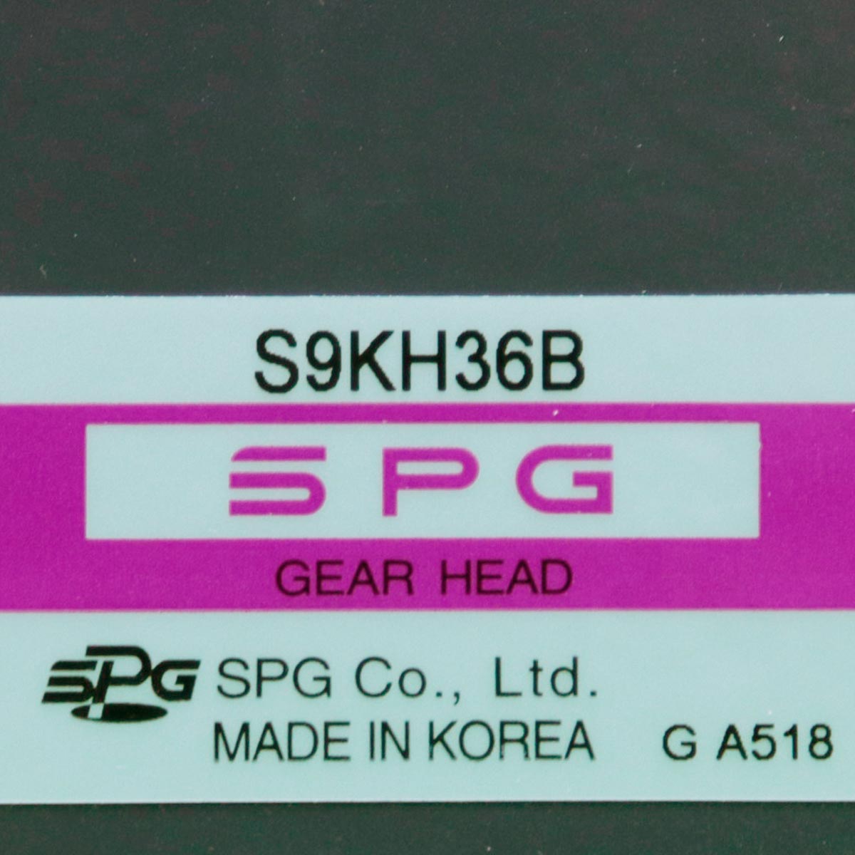 [프로모션] [신품] S9KH36B SPG(에스피지) 36:1 (1/36) 기어헤드