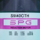 [중고] S9I40GTH SPG(에스피지) 40W 기어드 모터