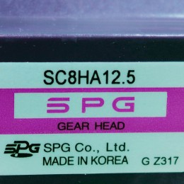 [중고] SC8HA12.5 SPG(에스피지) 12.5:1 Right Angle 기어헤드