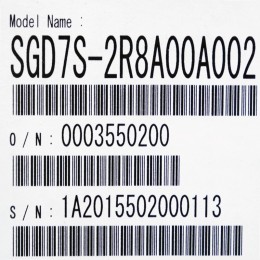 [신품] SGD7S-2R8A00A 야스카와 400W 서보드라이브