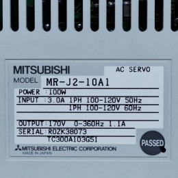 [미사용] MR-J2-10A1 미쯔비시 100W 서보드라이브