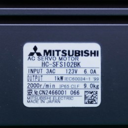 [미사용] HC-SFS102BK 미쯔비시 1kW 서보모터