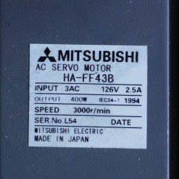 [미사용] HA-FF43B 미쯔비시 400W 서보모터