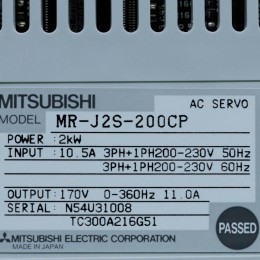 [중고] MR-J2S-200CP 미쯔비시 2kW 서보앰프