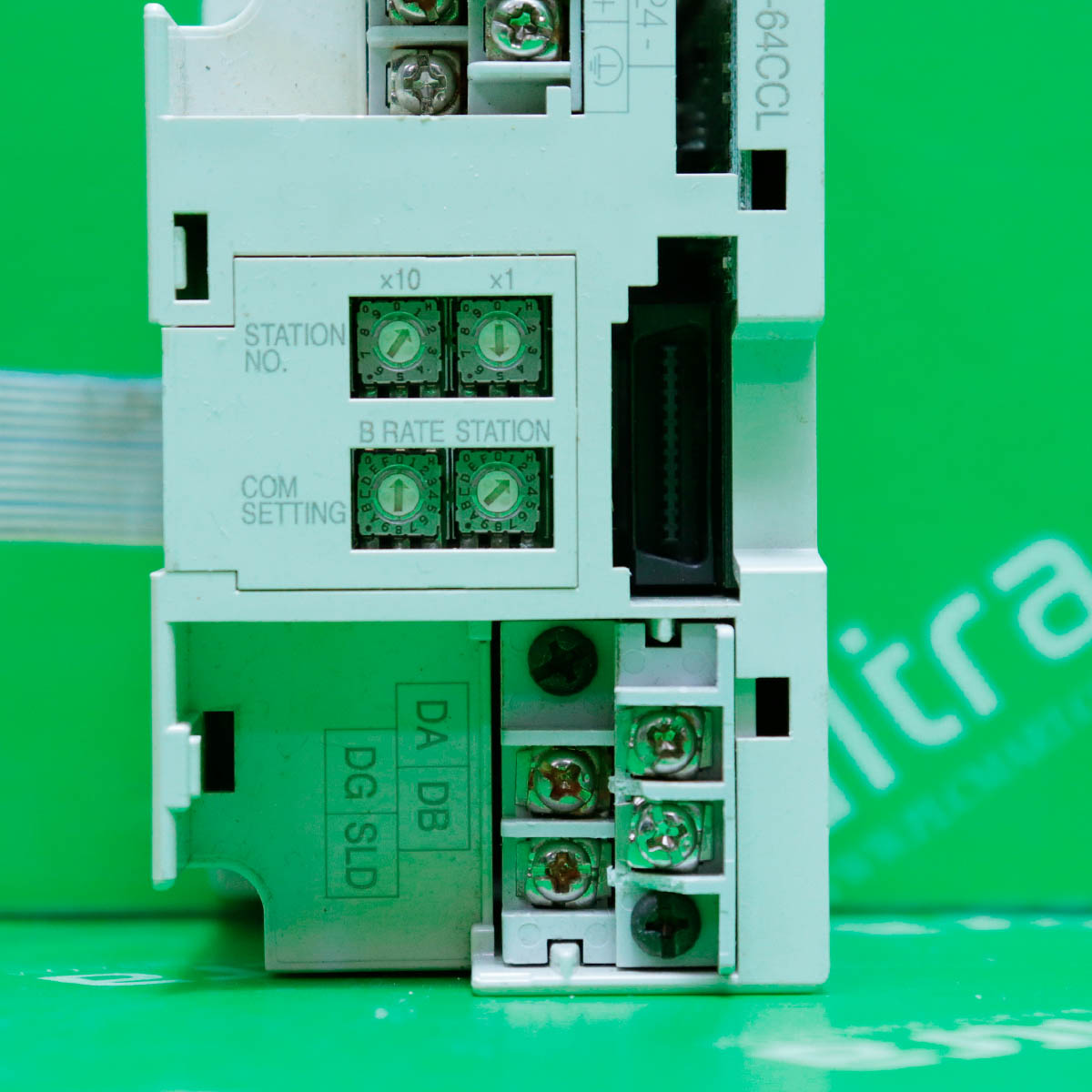 [중고] FX3U-64CCL 미쯔비시 CC-link 인터페이스 특수 블록
