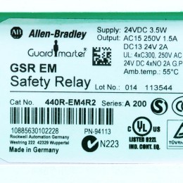 [신품] 440R-EM4R2 AB(Allen-Bradley) Safety Relay
