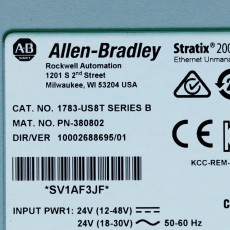 [미사용] 1783-US8T AB(Allen-Bradley) 언매니지드 스위치