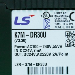 [중고] K7M-DR30U LS 블록타입 PLC