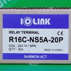 [신품] R16C-NS5A-20P 삼원ACT 소형 릴레이 터미널