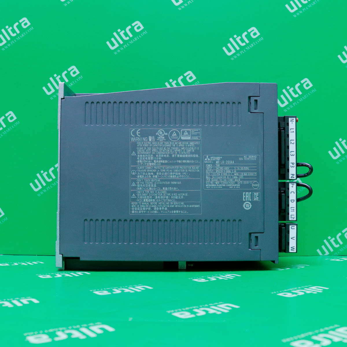 [중고] MR-J4-200A4 미쯔비시 2KW 서보드라이브
