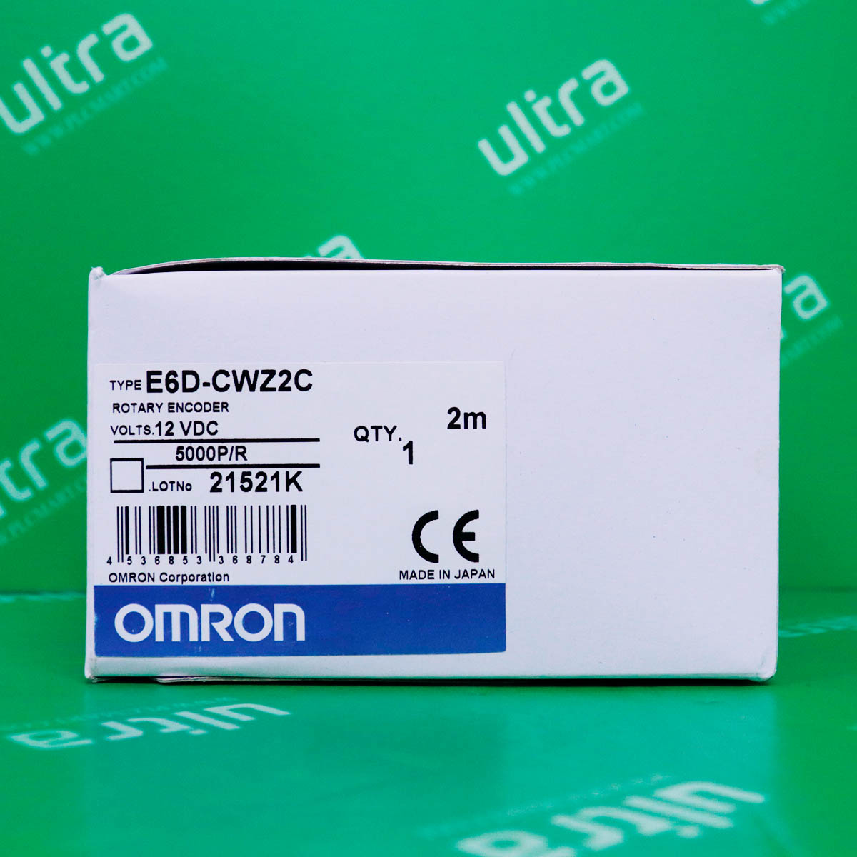 [신품] E6D-CWZ2C (2m) OMRON(옴론) 로터리 인코더 인크리멘탈형 고분해능 타입