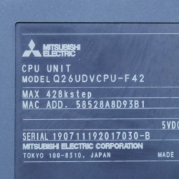 [중고] Q26UDVCPU-F42 미쯔비시 CPU 유닛
