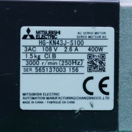 [중고] HG-KN43J-S100 미쯔비시 0.4kW 서보모터