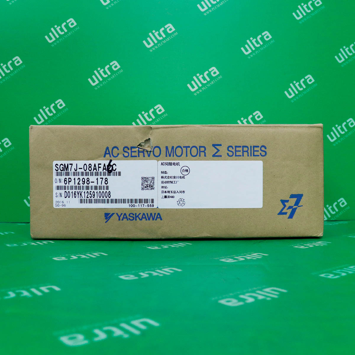 [신품] SGM7J-08AFA6C 야스카와 750W 서보모터
