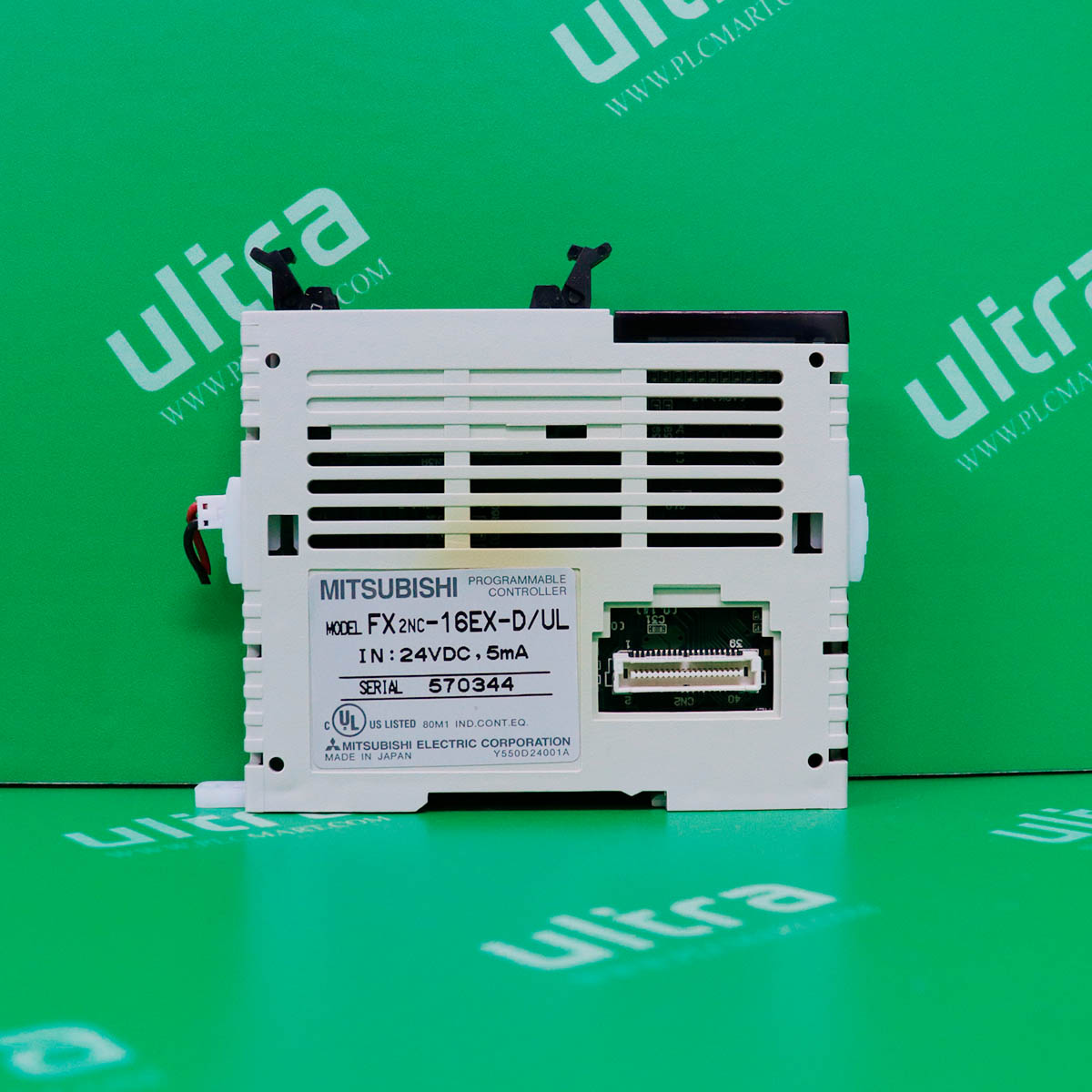 [중고] FX2NC-16EX-D/UL 미쯔비시 입력 증설 블록