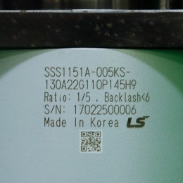 [중고] SSS1151A-005KS LS 5:1 감속기