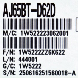 [신품] AJ65BT-D62D 미쯔비시 CC-Link 고속 카운터 유닛