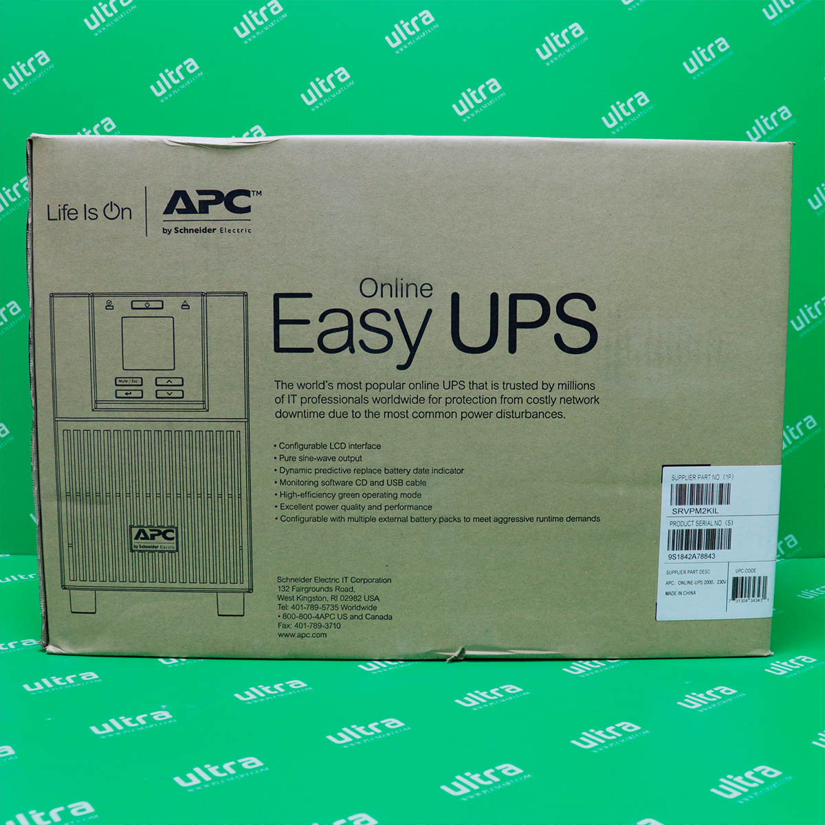 [신품] SRVPM2KIL APC Easy UPS On-Line SRV 2000VA 230V (통상납기 : 2주)