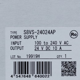 [신품] S8VS-24024AP OMRON(옴론) 파워서플라이