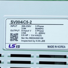 [중고] SV004IC5-2 LS 반마력 인버터